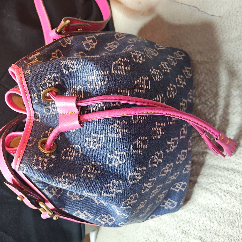 Dooney & Bourke Denim Bucket Bag
